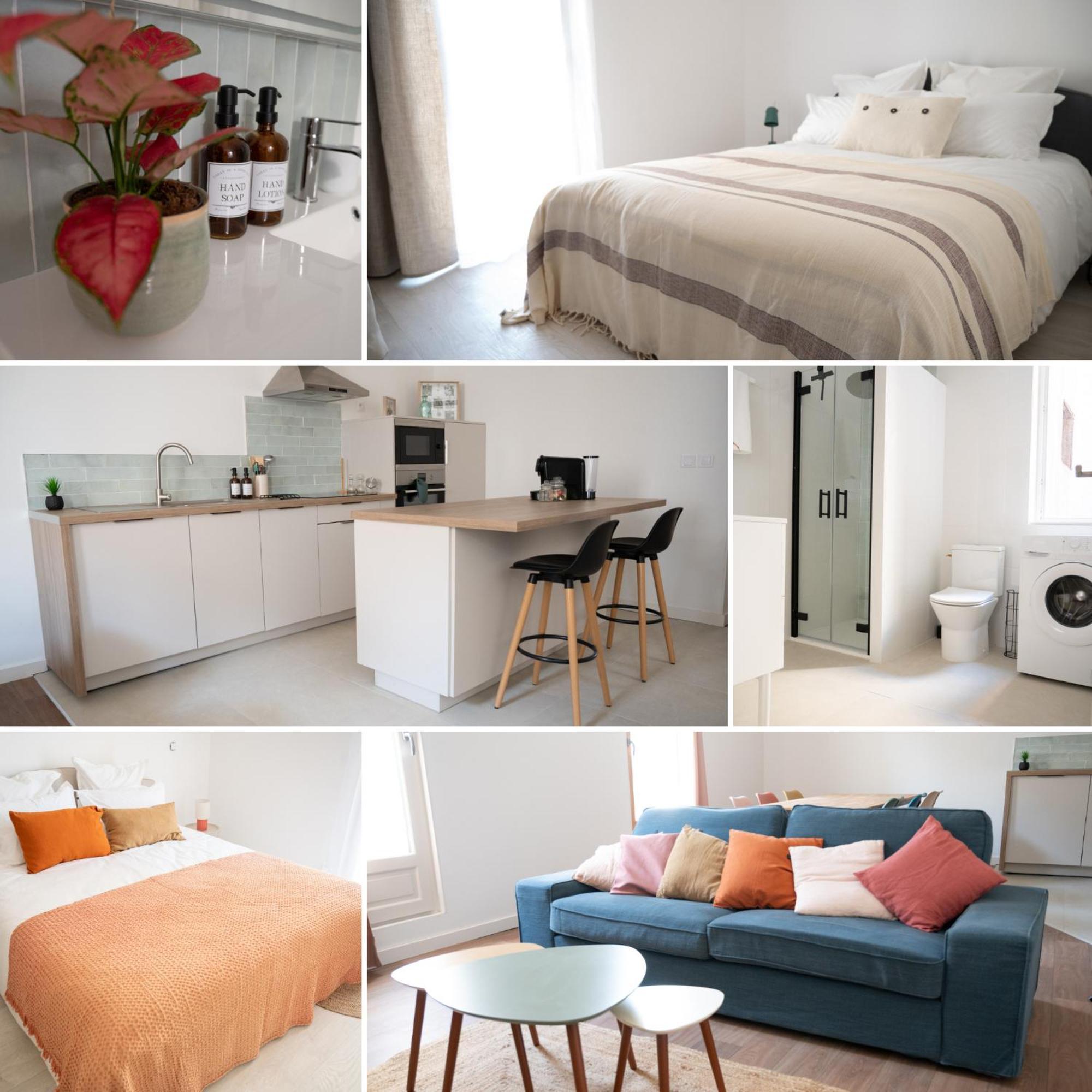Lou Cabanot - Appartement Lumineux 3 Chambres - Parking Gratuit Μπεζιέ Εξωτερικό φωτογραφία